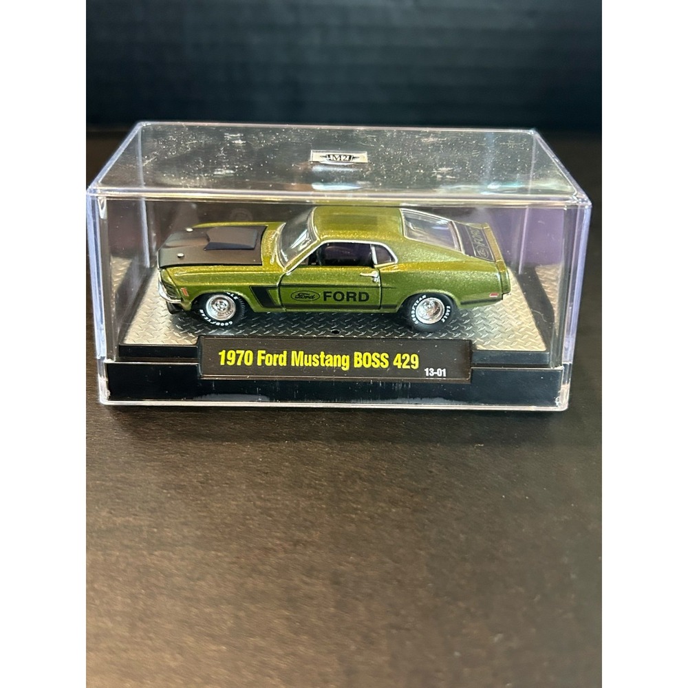 M2 Machines Wild Cards 1970 Ford Mustang Boss 429, 1/64